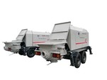 TOBEMAC 90KW elektrische Betonpumpe nach Europa exportiert